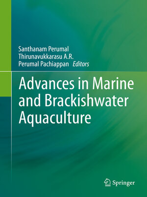 cover image of Advances in Marine and Brackishwater Aquaculture